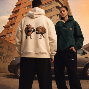 hoodie heart & brain