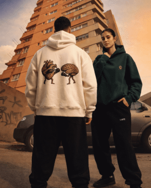 hoodie heart & brain