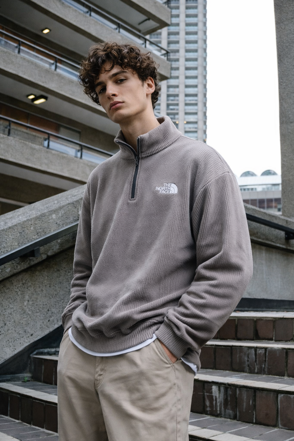 quarter zipper basic